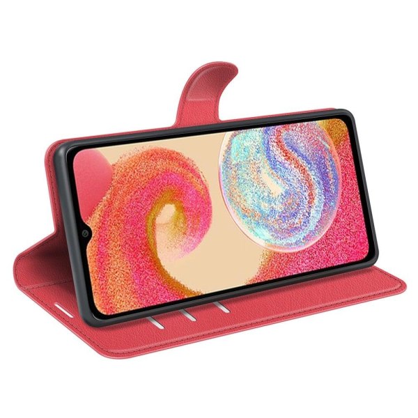 Classic Samsung Galaxy A04e Läppäkotelo - Punainen Red