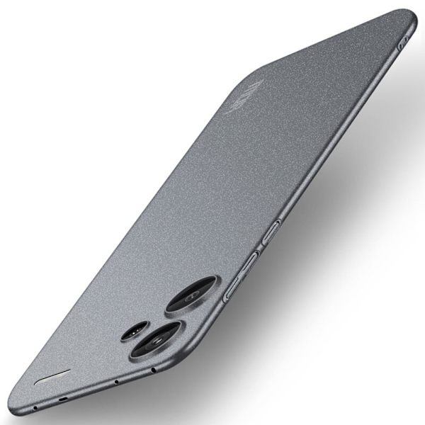 MOFI slim shield til Xiaomi Redmi Note 13 Pro Plus - Sølv/Grå Silver grey