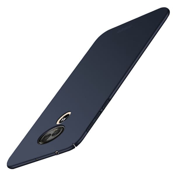 MOFI Shield Motorola Moto E5 Play frostet etui - Mørkeblå Blue