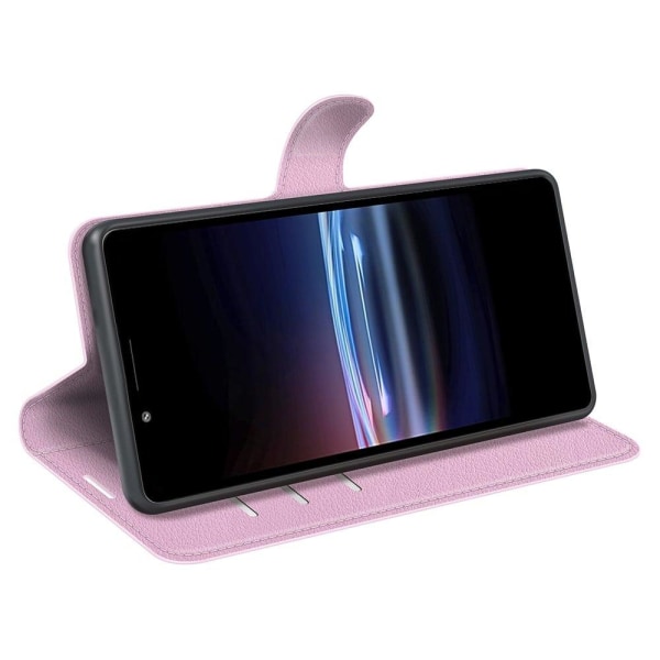 Classic Sony Xperia Pro-I flip kuoret - Pinkki Pink