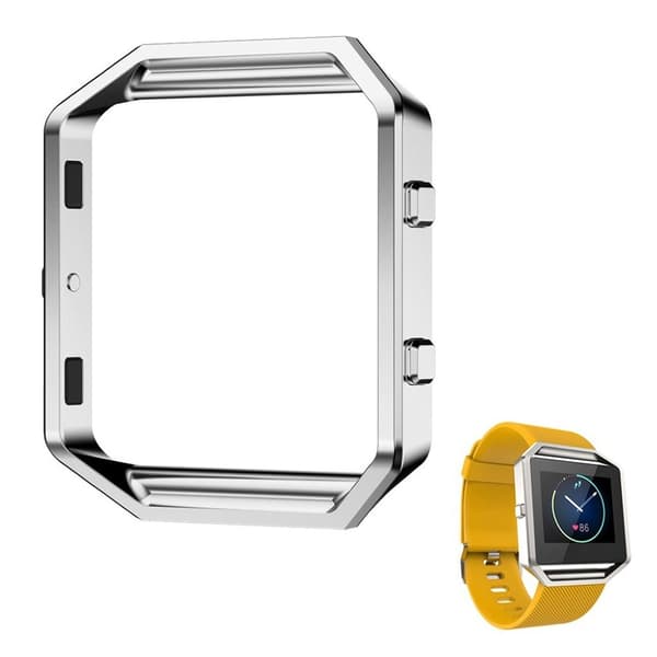 Fitbit Blaze- kellon vaihtokehys - Hopea Silver grey
