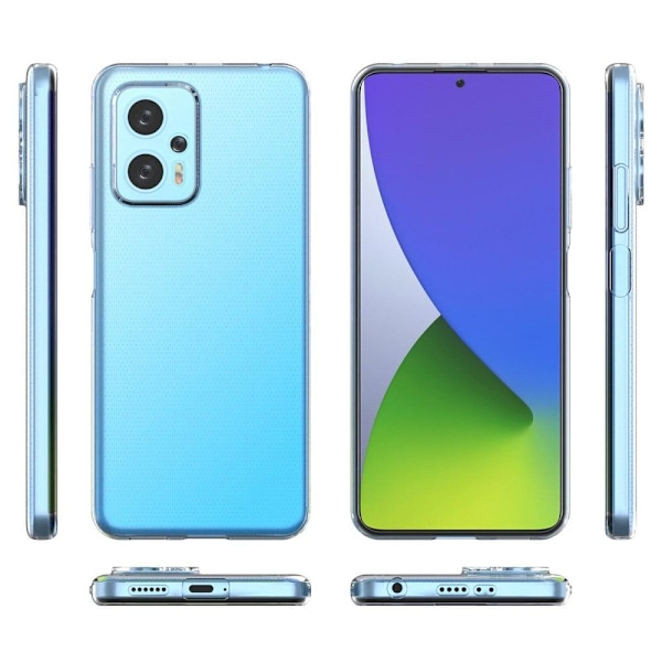 Ultrasmalt transparent fodral för Xiaomi Poco X4 GT / Note 11T Pro / 11T Pro Plus Transparent