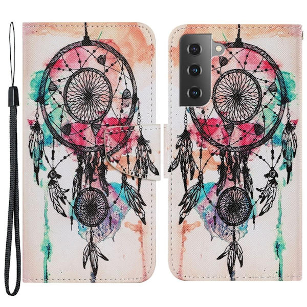 Wonderland Samsung Galaxy S22 Plus Flippetui - Windbell Multicolor