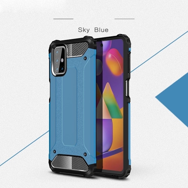 Armour Guard Samsung Galaxy M31s skal - Blå Blå