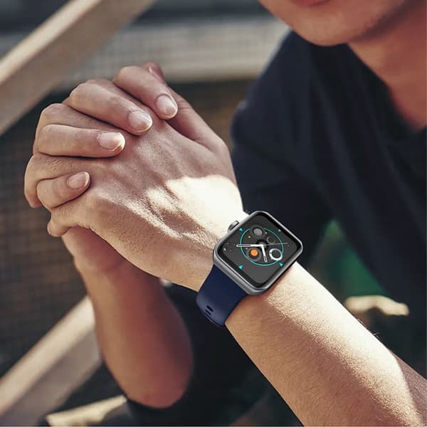 Oppo Watch 3 Pro silikoninen ranneke - Keskiyön Sininen Blue