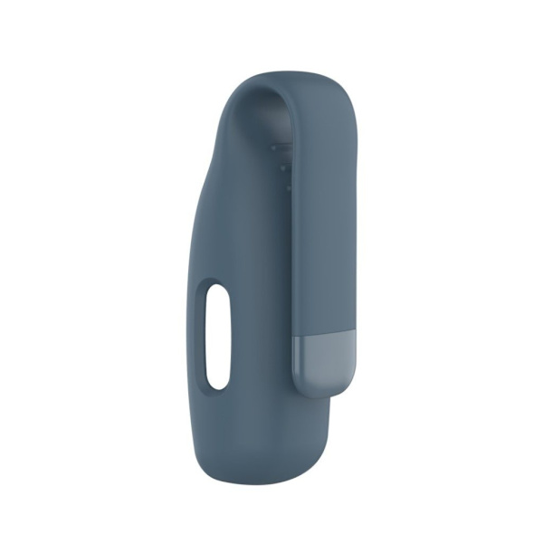 Fitbit Inspire 2 silikone spænderamme - Mørkeblå Blue