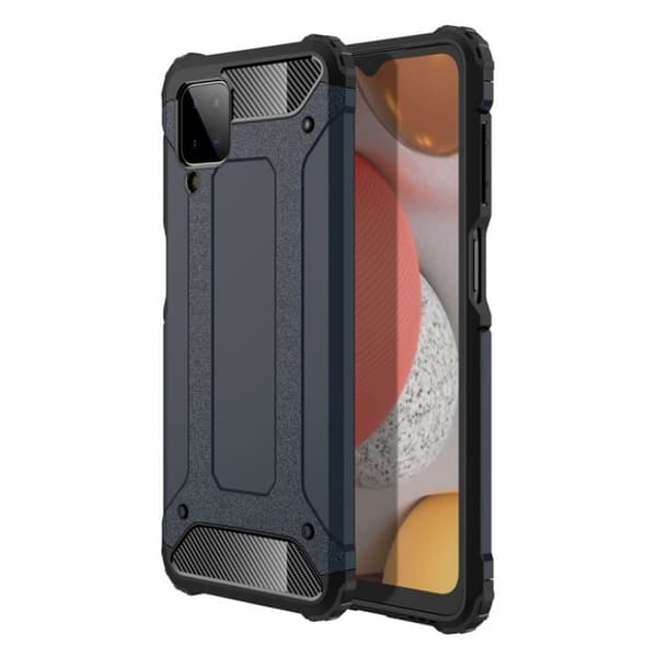 Armour Guard Etui Samsung Galaxy A12 5G - Marineblå Blue