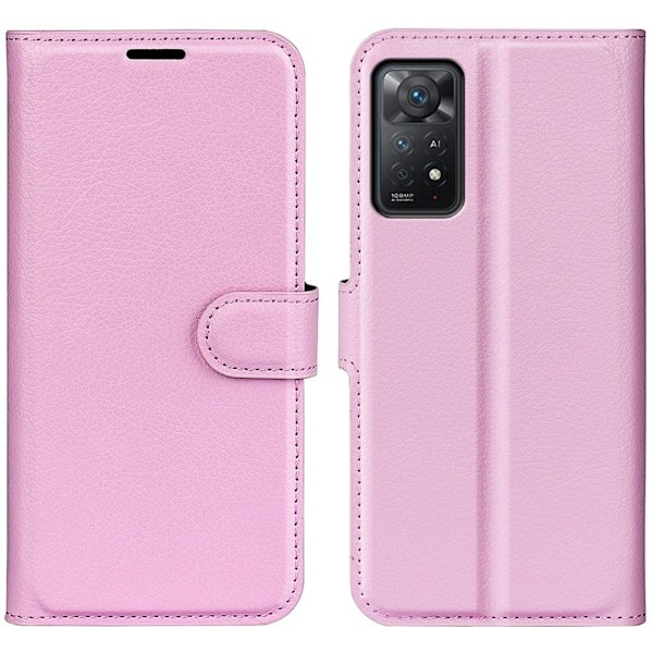 Klassisk Xiaomi Redmi Note 11S 5G / Xiaomi Redmi Note 11 Pro flip etui - Pink Pink