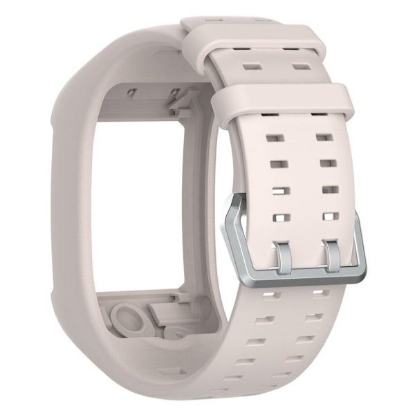 Polar M600 klockarmband i silikon - Khaki Beige