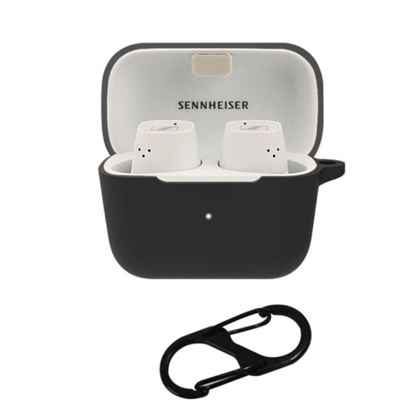 Sennheiser CX 500BT protective case with buckle - Black Svart