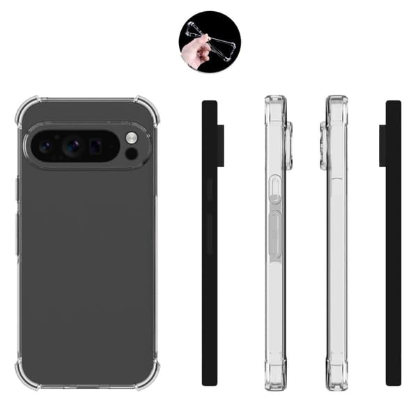 Lux-Case Airbag Google Pixel 9 skal Transparent