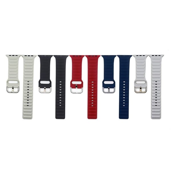 Apple Watch Series 6 / 5 44 mm silikonarmbånd - Rød Red