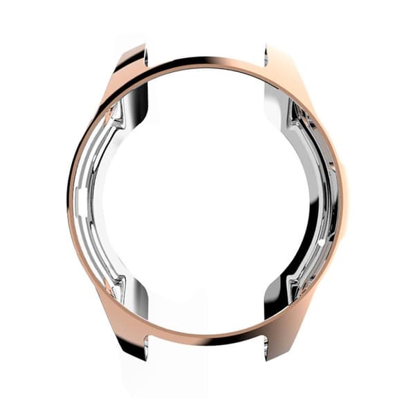 Samsung Gear S2 / Galaxy Watch 42mm elektropläterat ramfodral - Roséguld Rosa