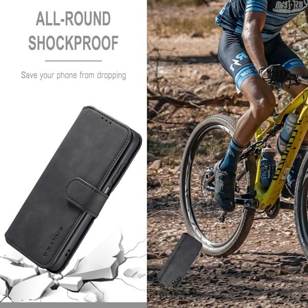 DG.Ming Samsung Galaxy A13 5G Retro Etui - Sort Black