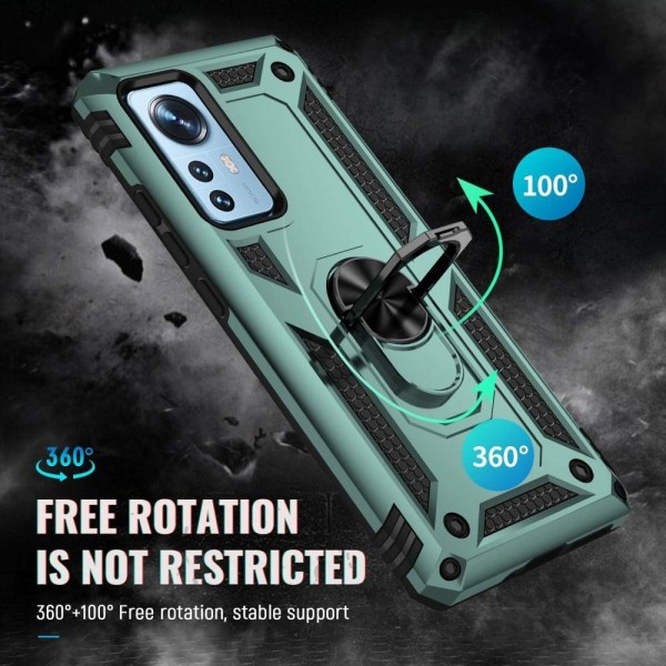 Bofink Combat Xiaomi 12 Pro cover - Grøn Green