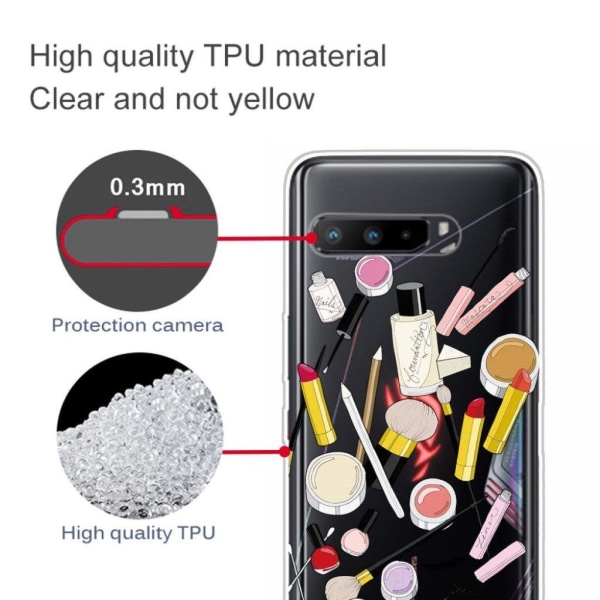 Deco Asus ROG Phone 3 skal - Smink multifärg