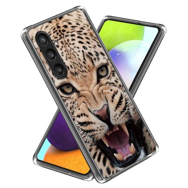 Deco Samsung Galaxy S24 Plus deksel - Leopard Brown
