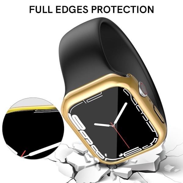 2 kpl AHASTYLE Apple Watch Series 8 (41mm) - Kulta Gold
