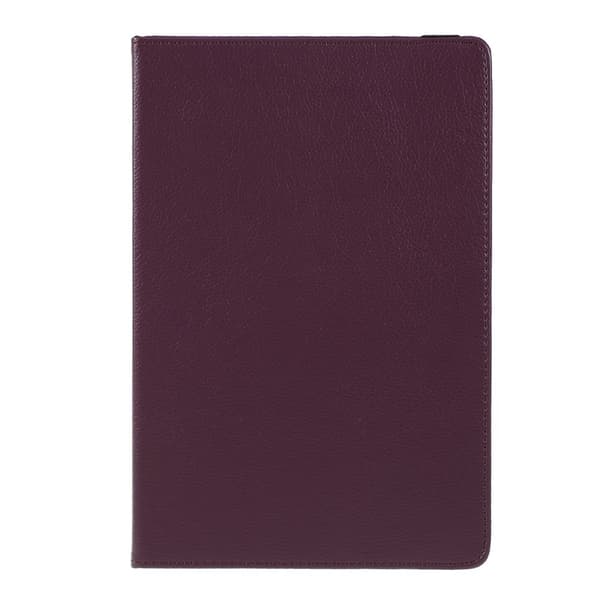 Sammenleggbart etui med Lichi-tekstur for Samsung Galaxy Tab S6 Lite - Lilla Purple