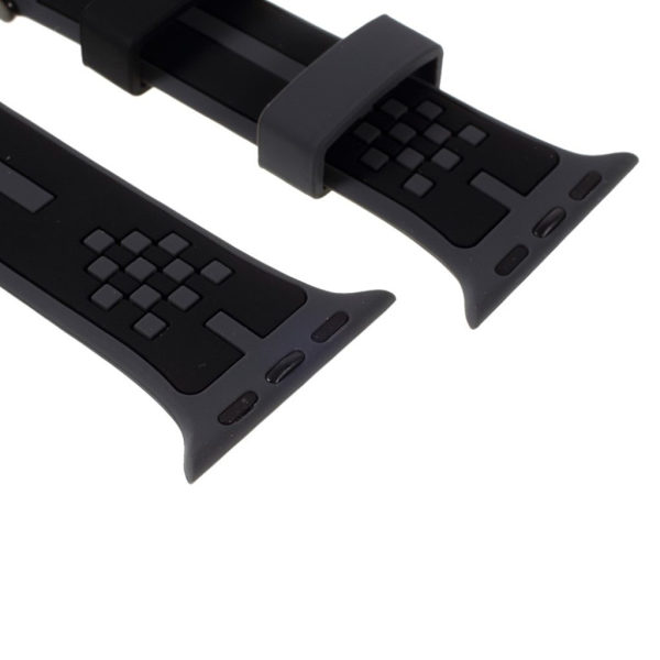 Apple Watch 40mm TGVI'S silikone-urrem - Sort Black