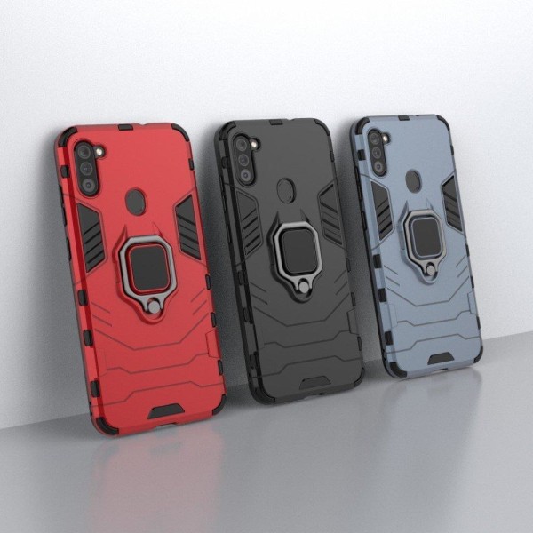 Ring Guard Cover - Samsung Galaxy A11 - Rød Red