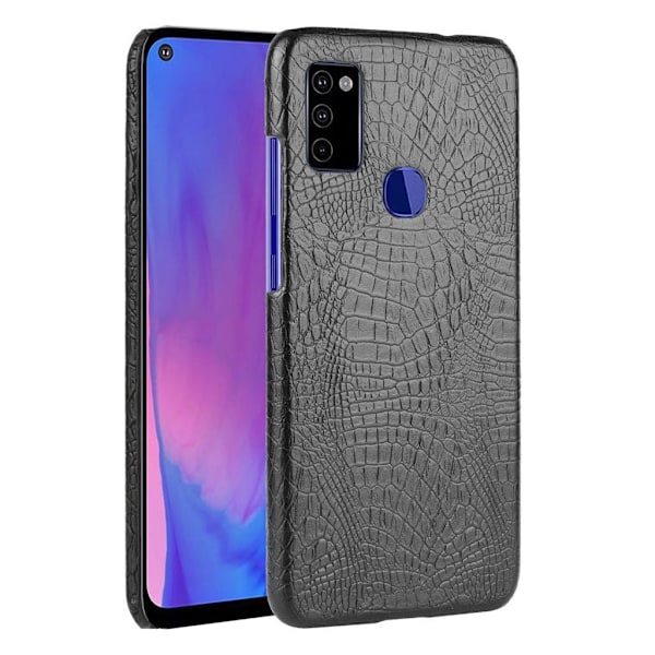 Croco etui - Samsung Galaxy M51 - Sort Black