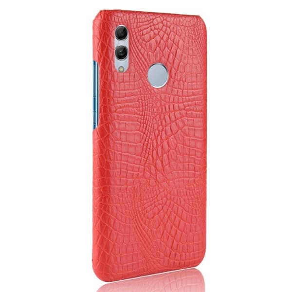 Croco kuoret - Huawei P Smart 2019 - Punainen Red