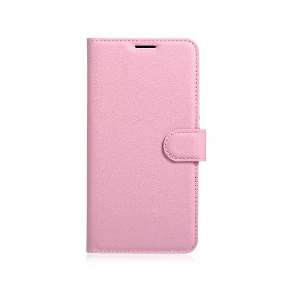 Mankell Litchi Läderfodral för Lenovo K5 - Rosa Rosa