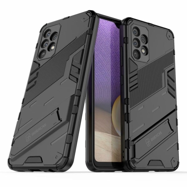 Shockproof hybrid cover with a modern touch for Samsung Galaxy A Black