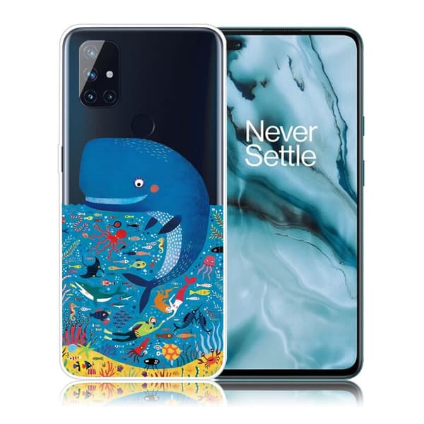 Deco OnePlus Nord N10 5G Etui - Hai Blue