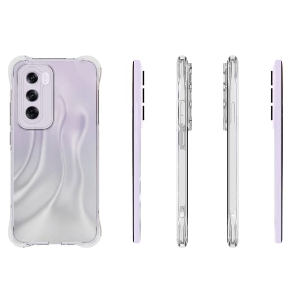Lux-Case Airbag-deksel for Oppo Reno12 Pro Transparent