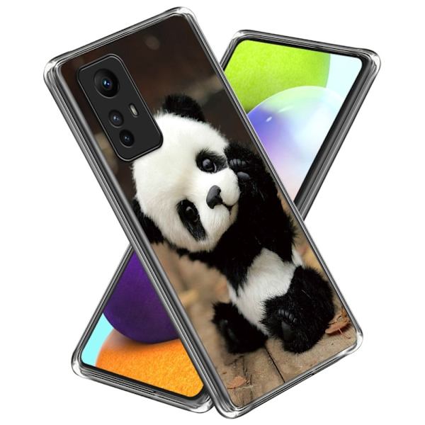Deco Xiaomi Redmi Note 12S deksel - Panda Brown