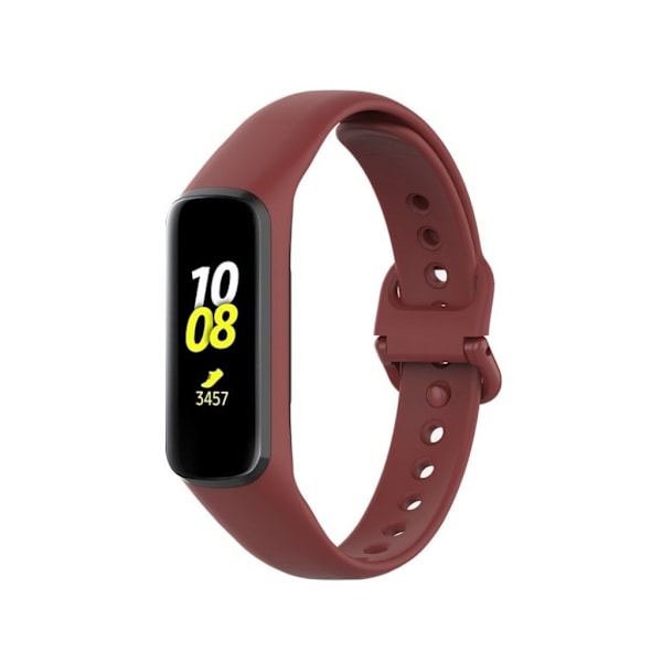 Samsung Gear Fit2 silikone frame - vinrød Red