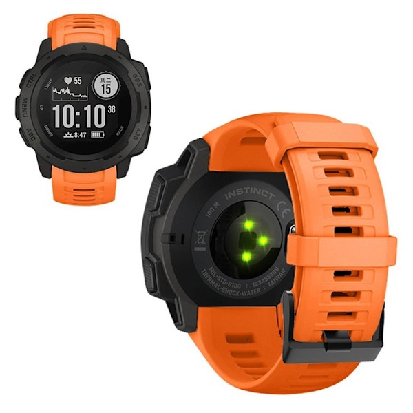 Garmin Instinct silikone Urrem - Orange Orange