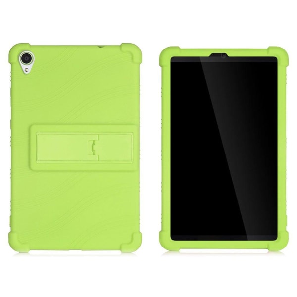 Lenovo Tab M8 (2nd Gen) FHD slide-out style kickstand silicone c Green