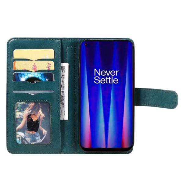 OnePlus Nord CE 2 5G etui med pung / 10 kortpladser – Grøn Green