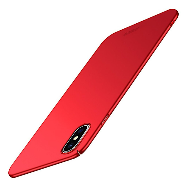 MOFI Shield iPhone XS frostet etui - Rød Red