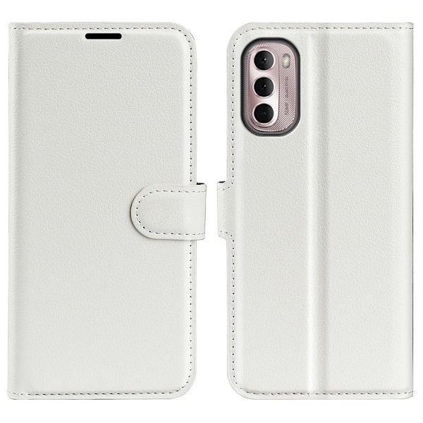 Klassisk Motorola Moto G Stylus (2022) flip etui - Hvid White