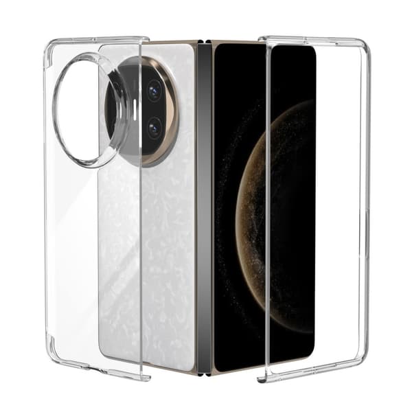 Huawei Mate X6 Clear Case Anti-Drop Hard Bumpresistent Phone Cover Purple