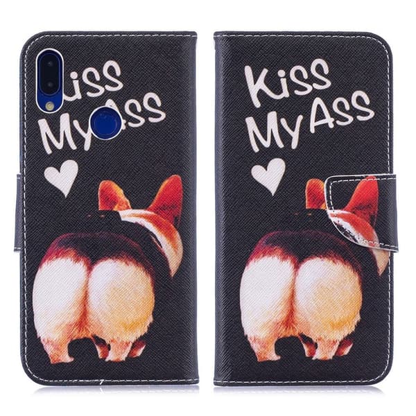 Wonderland Xiaomi Redmi Note 7 / Note 7 Pro / Note 7S etui – Kiss My Ass Multicolor