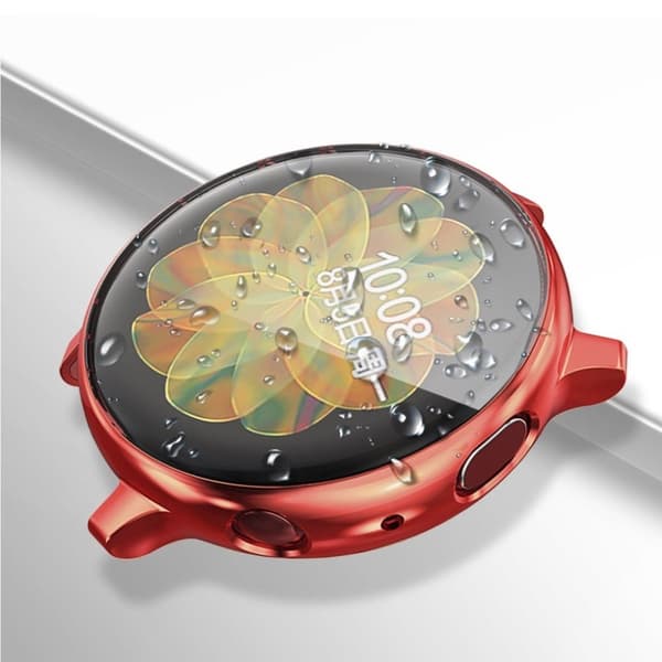 HAT Prins Samsung Galaxy Watch Active 2 - 44mm galvanisering etui - Rød Red