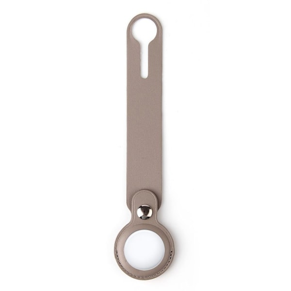 AirTags split nahkaverhoilu - Harmaa Silver grey