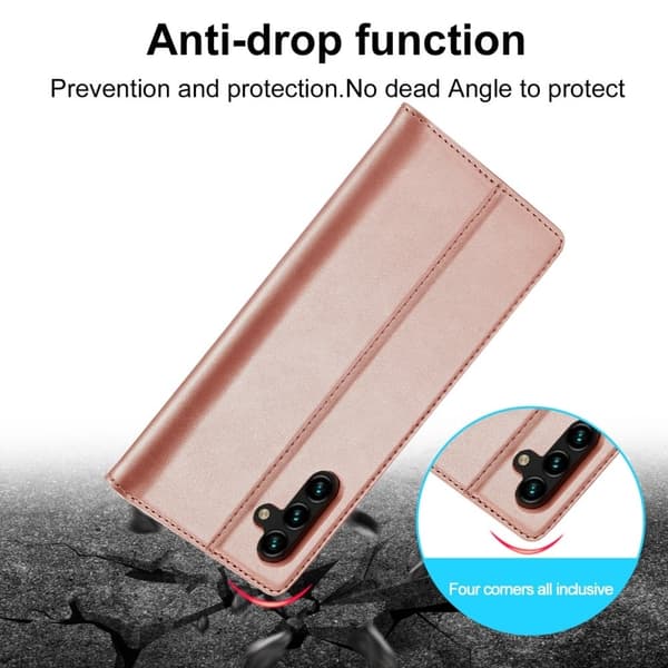 LC.Imeeke Samsung Galaxy A13 5G Flippetui - Rose Gull Pink