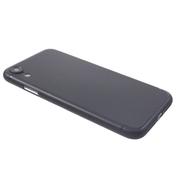iPhone Xr ultratyndt plastiketui - Mørkegrå Silver grey