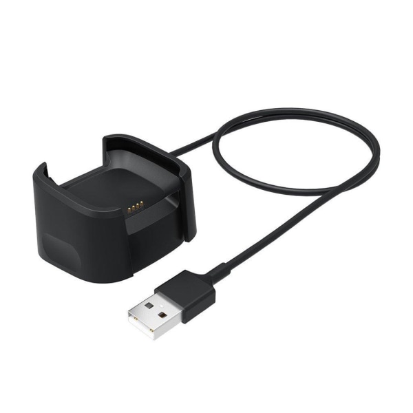 Fitbit Versa USB opladerstation til Fitbit Versa Smart Watch - Sort Black