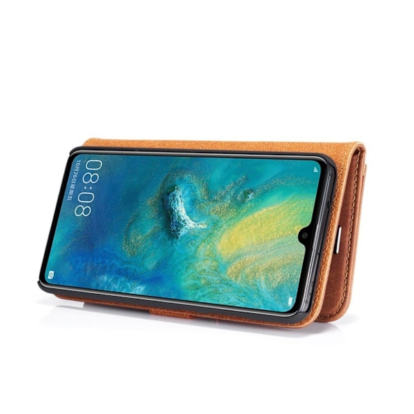 DG.MING Huawei Mate 20 2-in-1 Wallet etui - Brun Brown