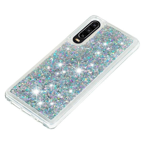 Huawei P30 Dynamiskt kvicksand fodral - Silver Silvergrå