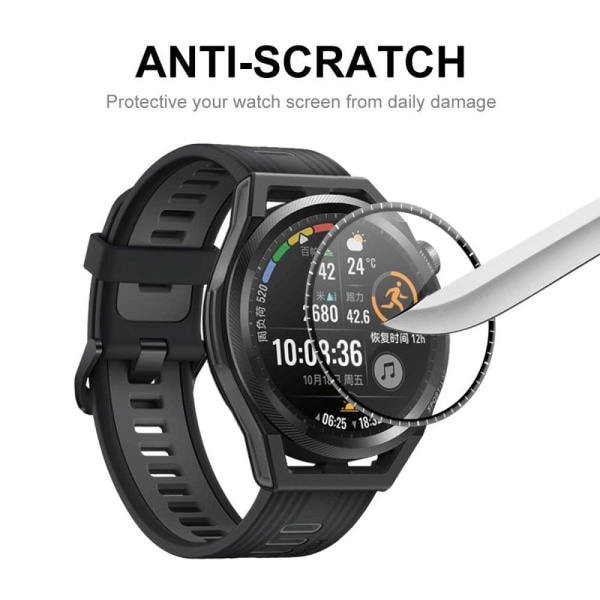 2Pcs ENKAY Huawei Watch GT Runner 3D PMMA screen protector Transparent