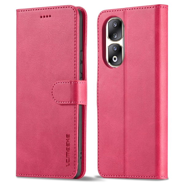 LC.IMEEKE Honor 90 Pro flip etui - Pink Pink