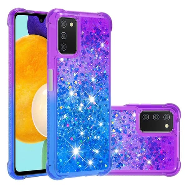 Princess Samsung Galaxy A03s Deksel - Lilla / Blå Multicolor